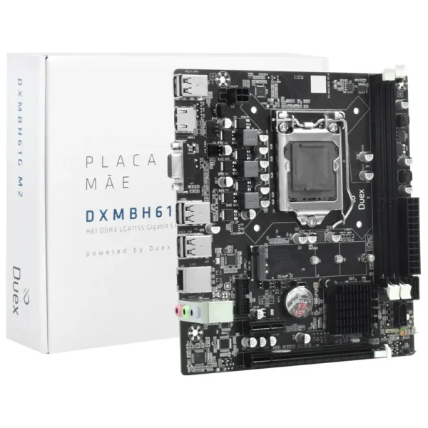 Placa Mãe Duex DXMBH61S LGA 1155 DDR3 com M.2