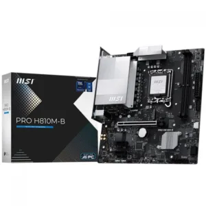 Placa Mãe MSI PRO H810M-B LGA 1851 DDR5 911-7E64-001