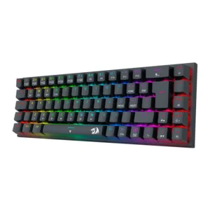 Teclado Mecânico Gamer Redragon Ryze Pro RGB Wireless Switch Brown K633RGB-PRO-PT-BROWN