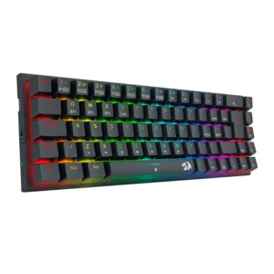 Teclado Mecânico Gamer Redragon Ryze Pro RGB Wireless Switch Brown K633RGB-PRO-PT-BROWN