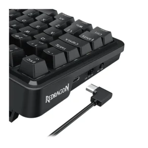 Teclado Mecanico Redragon Eisa Pro RGB ABNT2 Switch Mambo Tri-Mode Preto K686-RGB-PRO-PT-MAMBO