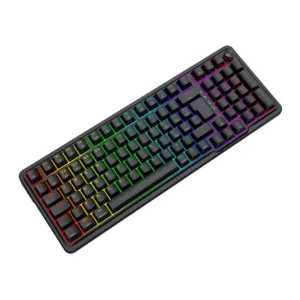 Teclado Mecanico Redragon Eisa Pro RGB ABNT2 Switch Mambo Tri-Mode Preto K686-RGB-PRO-PT-MAMBO