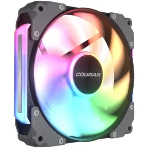 Kit Fan Cougar Apolar 120 ARGB 3x120mm Preto CF-APR12HB3-RGB