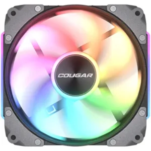 Kit Fan Cougar Apolar 120 ARGB 3x120mm Preto CF-APR12HB3-RGB