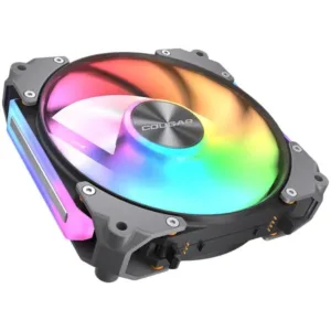 Kit Fan Cougar Apolar 120 ARGB 3x120mm Preto CF-APR12HB3-RGB