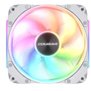 Kit Fan Cougar Apolar 120 Reverse Blade ARGB 3x120mm Branco