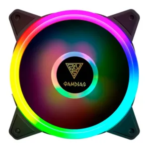 Kit Coolers Gamdias Aeolus M2 1205R RGB 5x120MM com Controle M2-1205R