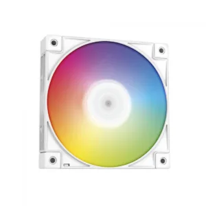 Kit Fan DeepCool FC120 RGB 3x120mm Branco R-FC120-WHAMN3-G-1