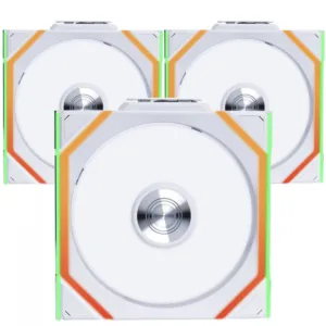 Kit Fan Lian Li UNI FAN SL Wireless ARGB 3x120mm Branco 12SL1W3W