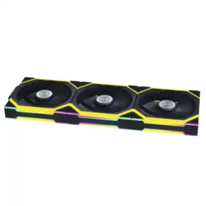 Kit Fan Lian Li UNI FAN SL Wireless Reverse Blade ARGB 3x120mm Preto 12RSL1W3B