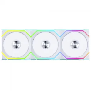 Kit Fan Lian Li UNI FAN SL Wireless Reverse Blade ARGB 3x120mm Branco 12RSL1W3W
