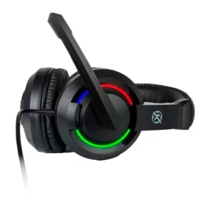 Kit Gamer Kalkan Teclado + Mouse + Mousepad + Headset Odin RGB USB ABNT2 3600 DPI Preto KLK00017