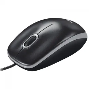 Kit Teclado e Mouse Logitech MK200 Multimídia USB com Fio Preto ABNT2 920-002718