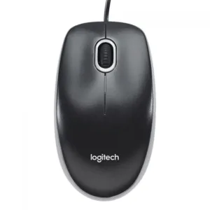 Kit Teclado e Mouse Logitech MK200 Multimídia USB com Fio Preto ABNT2 920-002718