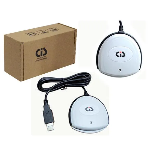 Leitor de Cartão Smart ISO 7816 Classe A, B e C SCR3310 (LT0009) - CIS