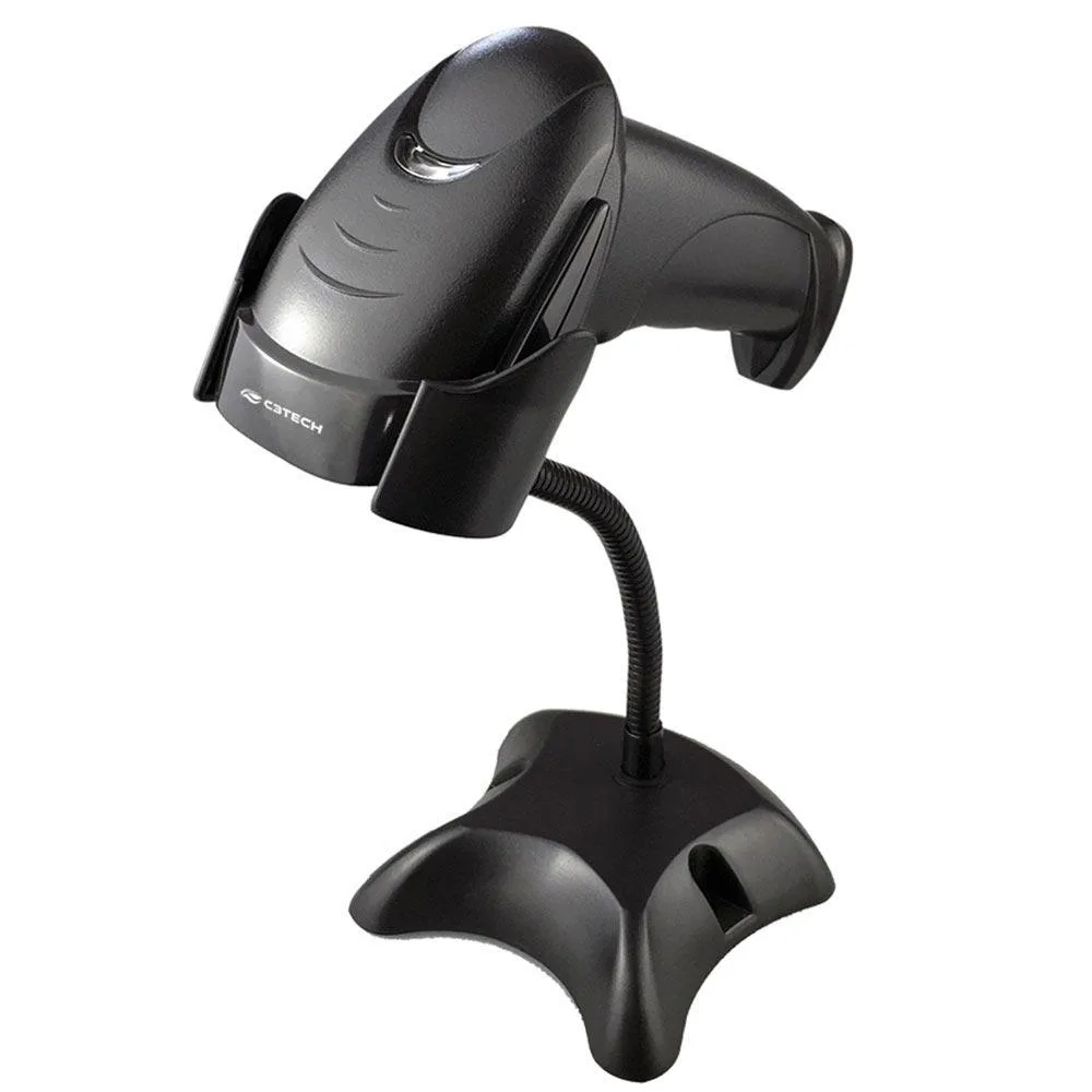 LEITOR DE CÓDIGO DE BARRAS LASER LB-50BK PRETO - C3 TECH