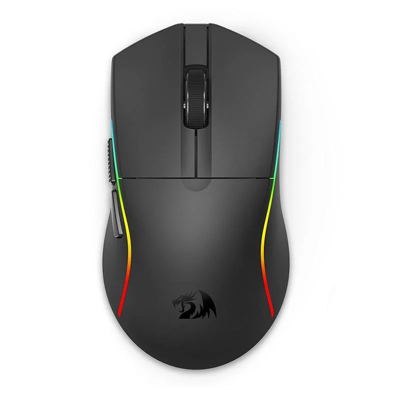 Mouse Redragon Gamer Deicide Standard RGB 24000DPI 5 Botoes Wireless Preto M816-STD