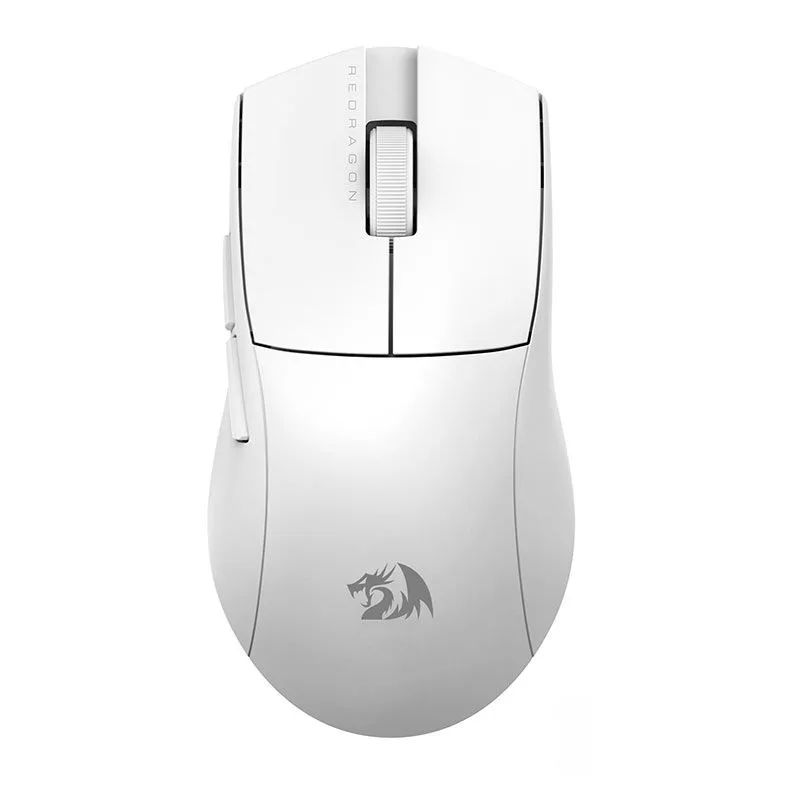 Mouse Redragon Gamer King Pro 26000DPI 5 Botoes Wireless Branco M916W-PRO-1K