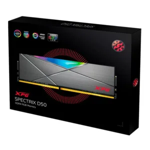 Memória ram XPG Adata Spectrix D50 RGB 16GB DDR4 3200MHz AX4U320016G16A-ST50