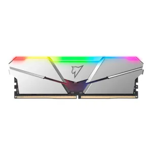 Memória 32GB Netac RGB DDR5 Shadow (16GB X 2) C40 Silver 5600U NTSRD5P56DP-32S