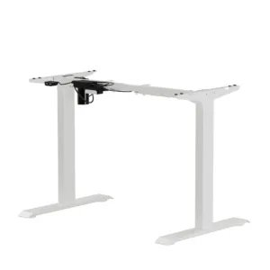 Mesa Elements Elevatória Misch Branco Com Tampo Carvalho Madeira 140x60x2.5 cm