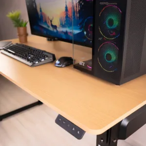 Mesa Gamer DT3 F40 Oak 1,60m com Regulagem de Altura 14592-1