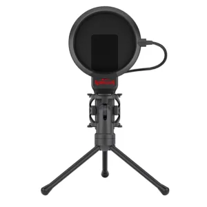Microfone Gamer Redragon Seyfert GM100 para Streaming Lives e Gravações