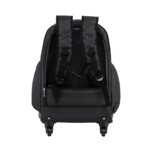 Mochila Trolley para Notebook Maxprint Suits 15,6" Nylon Oxford 6012823 com Rodinhas e Alça Retrátil