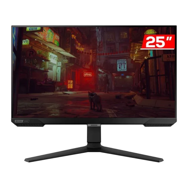 MONITOR GAMER ODYSSEY G40B 25 POL IPS FHD 1MS 240HZ FREESYNC PREMIUM HDMI/DP LS25BG400ELXZD - SAMSUNG