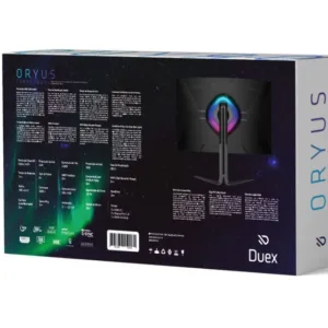 Monitor Pro Duex Oryus 32" QHD Curvo 180Hz DXMO32QC180L RGB