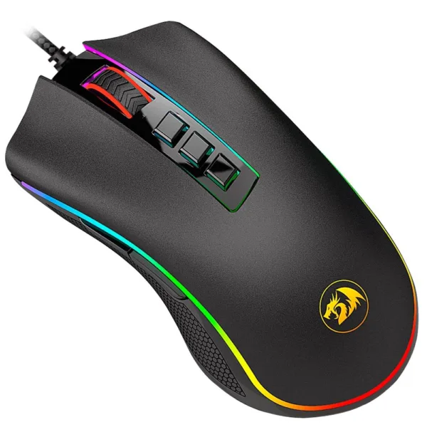 Mouse Gamer Redragon Cobra Chroma M711 RGB USB 10000 DPI Preto M711