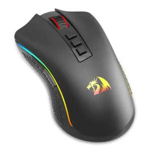 Mouse Gamer Redragon Cobra Pro Wireless RGB 16000 DPI com 8 Botões Programáveis Preto M711-PRO