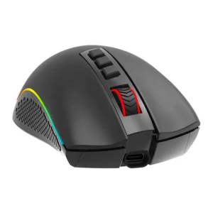 Mouse Gamer Redragon Cobra Pro Wireless RGB 16000 DPI com 8 Botões Programáveis Preto M711-PRO
