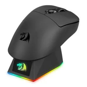 Mouse Gamer Ebony Standard 24000DPI 6 Botoes Tri-Mode Preto M998-STD-1K - Redragon