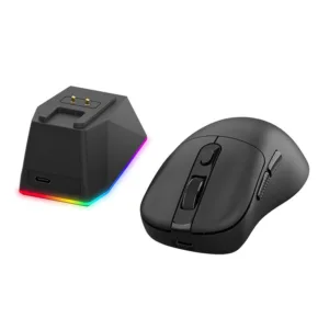 Mouse Gamer Ebony Standard 24000DPI 6 Botoes Tri-Mode Preto M998-STD-1K - Redragon