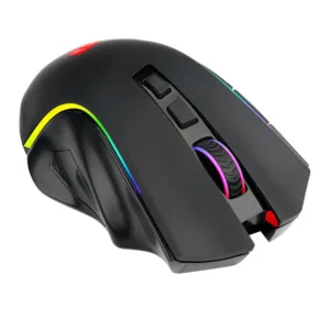 Mouse Redragon Gamer Griffin Pro RGB 4800DPI 7 Botoes Wireless Preto M602P-KS