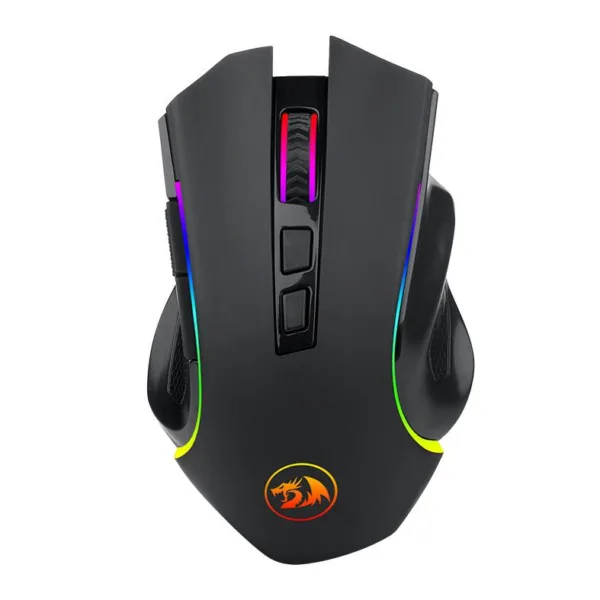 Mouse Gamer Redragon Griffin RGB 8000DPI Wireless Preto M602-KS-V2