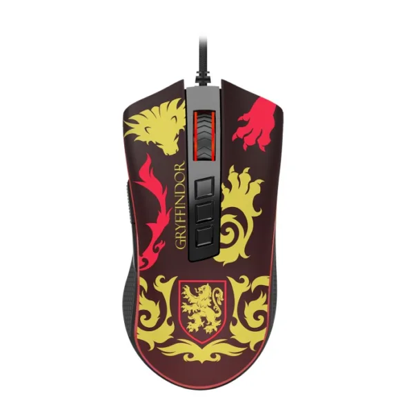 Mouse Redragon Gamer Harry Potter Cobra RGB Special Edition Grifinória HP-711G