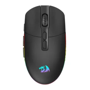 Mouse Gamer Redragon Invader Pro RGB Wireless USB 10000 DPI Preto M719RGB-PRO