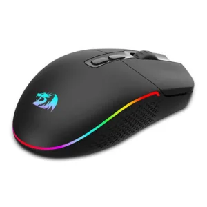Mouse Gamer Redragon Invader Pro RGB Wireless USB 10000 DPI Preto M719RGB-PRO