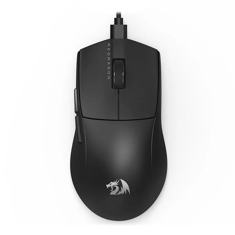 Mouse Gamer Redragon K1ng 8K PAW3395 8000Hz Preto USB-C
