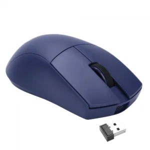 Mouse Gamer Redragon King Pro World of Warcraft Aliança Wireless Bluetooth 26000 DPI PMW3395 5 Botões Programáveis Azul