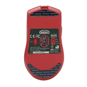 Mouse Redragon Gamer King Pro World of Warcraft Horda Vermelho