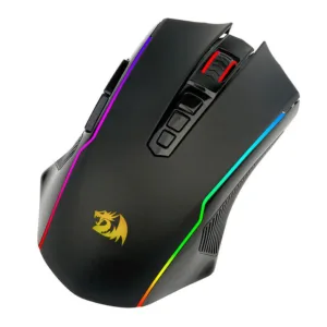 Mouse Gamer Redragon Nix RGB 10000DPI Wireless Preto M914-RGB
