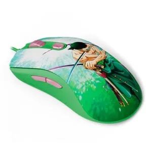 Mouse Gamer Akko One Piece Zoro 12400 DPI 5 Botões Programáveis AG325