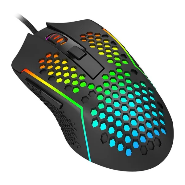 Mouse Gamer Redragon Reaping Plus RGB 32000DPI 6 Botoes Preto M987P-K-V2