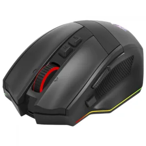 Mouse Gamer Redragon Rind Pro RGB Wireless/Bluetooth 26000 DPI 10 Botões Sensor PAW3395 Preto M813RGB-PRO
