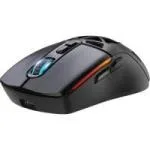 Mouse Fortrek Gamer Sem Fio Wireless Striker Air Preto