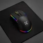 Mouse Fortrek Gamer Sem Fio Wireless Striker Air Preto