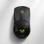 Mouse Fortrek Gamer Sem Fio Wireless Striker Air Preto